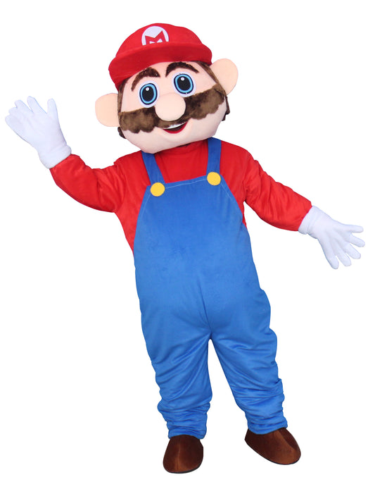 Super Mario mascot costume fancy dress cosplay outfit