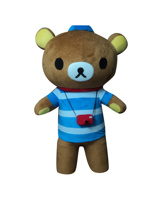 Big Rilakkuma Kuma Bear mascot costume fancy dress cosplay outfit